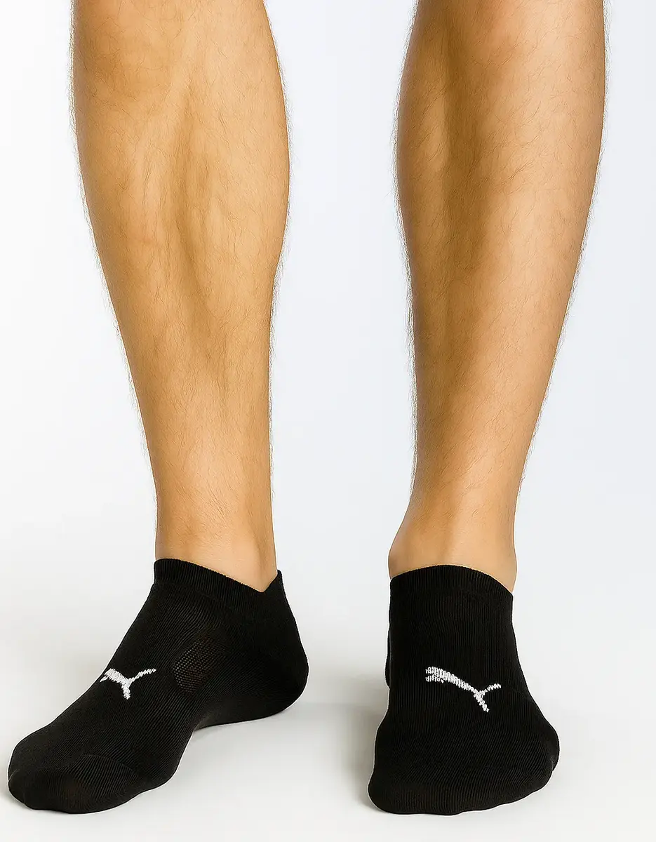 Puma 3-Paar Sneaker sokken - Katoen - Invisible - Lage enkelsokken voor dames en heren