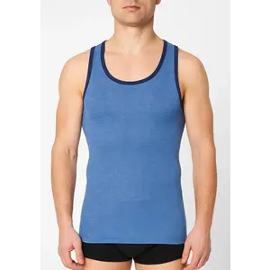 Beeren heren hemd blauwe streep, M2000 Beeren heren hemd blauwe streep, M2000