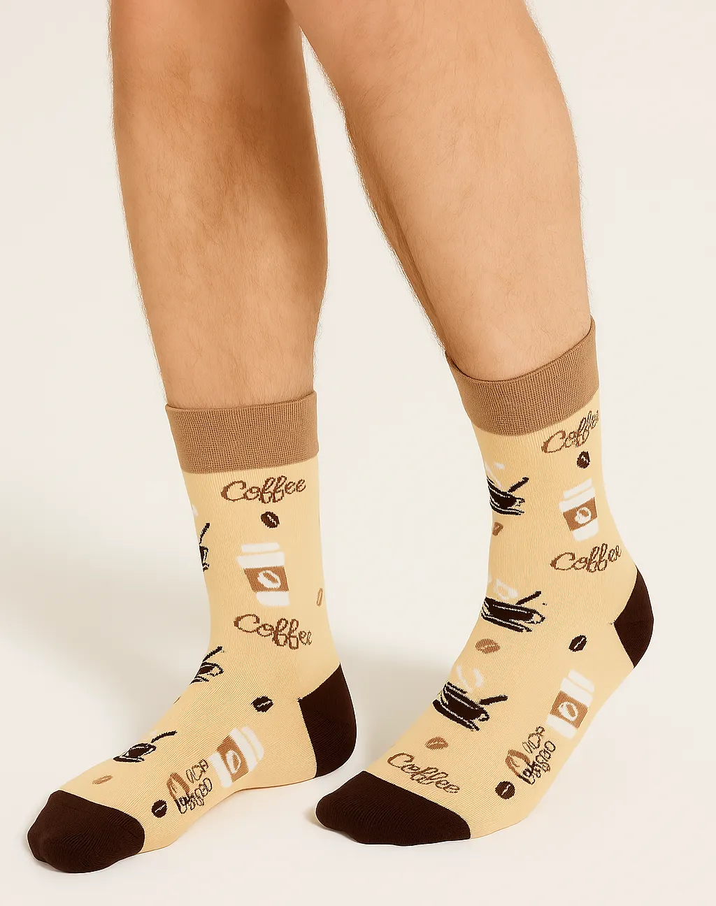 Benyson Sokken Koffie - Organisch katoen 1- Paar
