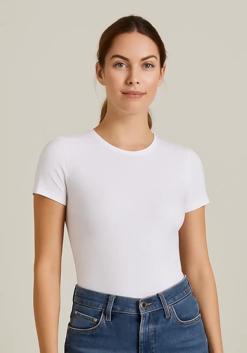 Pieces Gladde body korte mouw - PCADINA Pieces Gladde body korte mouw - PCADINA