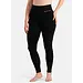 Bamboo Basics naadloze legging dames - Claire - Comfortabele bamboe legging zwart - Zwart