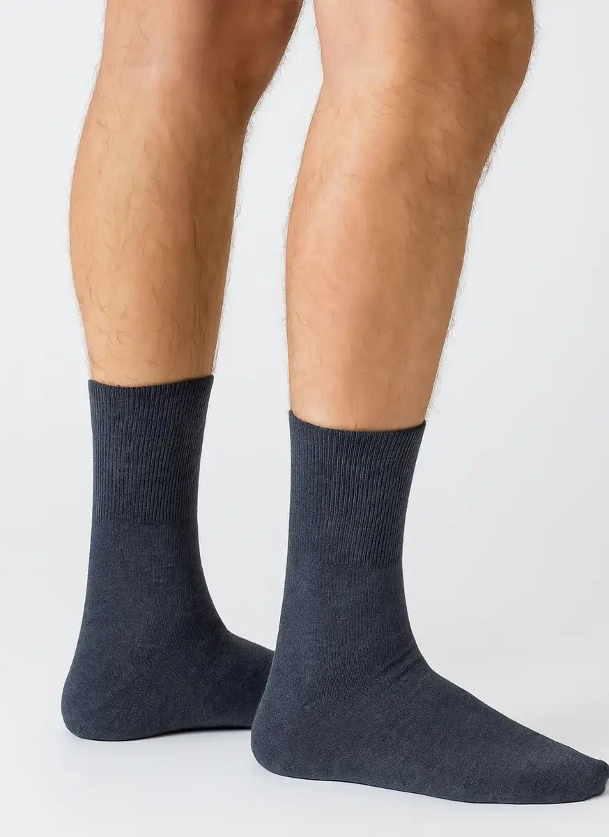 Basset katoenen sokken - Diabetes & medische sokken - Anti knel boord Basset katoenen sokken - Diabetes & medische sokken - Anti knel boord