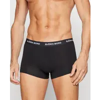 Bjorn Borg Cotton Stretch Trunk - 3 pack heren boxershort - Zwart Bjorn Borg Cotton Stretch Trunk - 3 pack heren boxershort - Zwart
