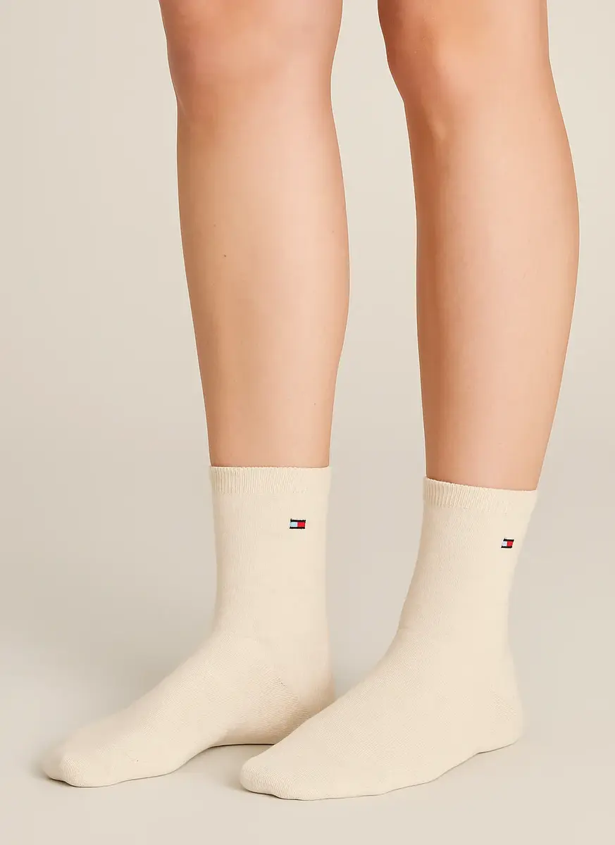 Tommy Hilfiger 2-pack sokken - Naadloze Dames katoenen sokken Tommy Hilfiger 2-pack sokken - Naadloze Dames katoenen sokken