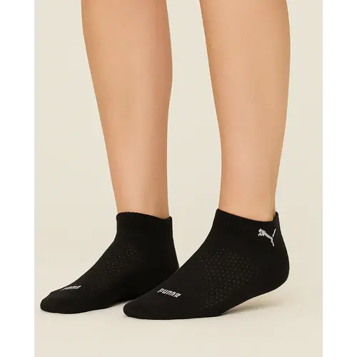Puma 2-paar ademende Quarter sneakersokken dames - Mesh Puma 2-paar ademende Quarter sneakersokken dames - Mesh