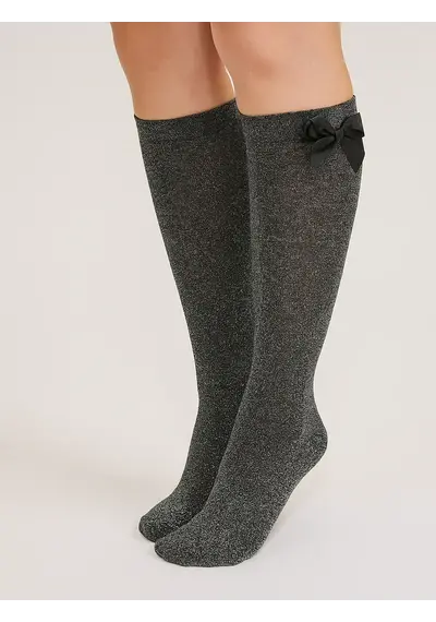 Yellowmoon kinder/dames kniekous 1 paar - Strik Yellowmoon kinder/dames kniekous 1 paar - Strik