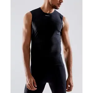 Craft sportshirt heren mouwloos - PRO Cool Mesh Superlight - Naadloze tanktop sneldrogend - Ademend Craft sportshirt heren mouwloos - PRO Cool Mesh Superlight - Naadloze tanktop sneldrogend - Ademend