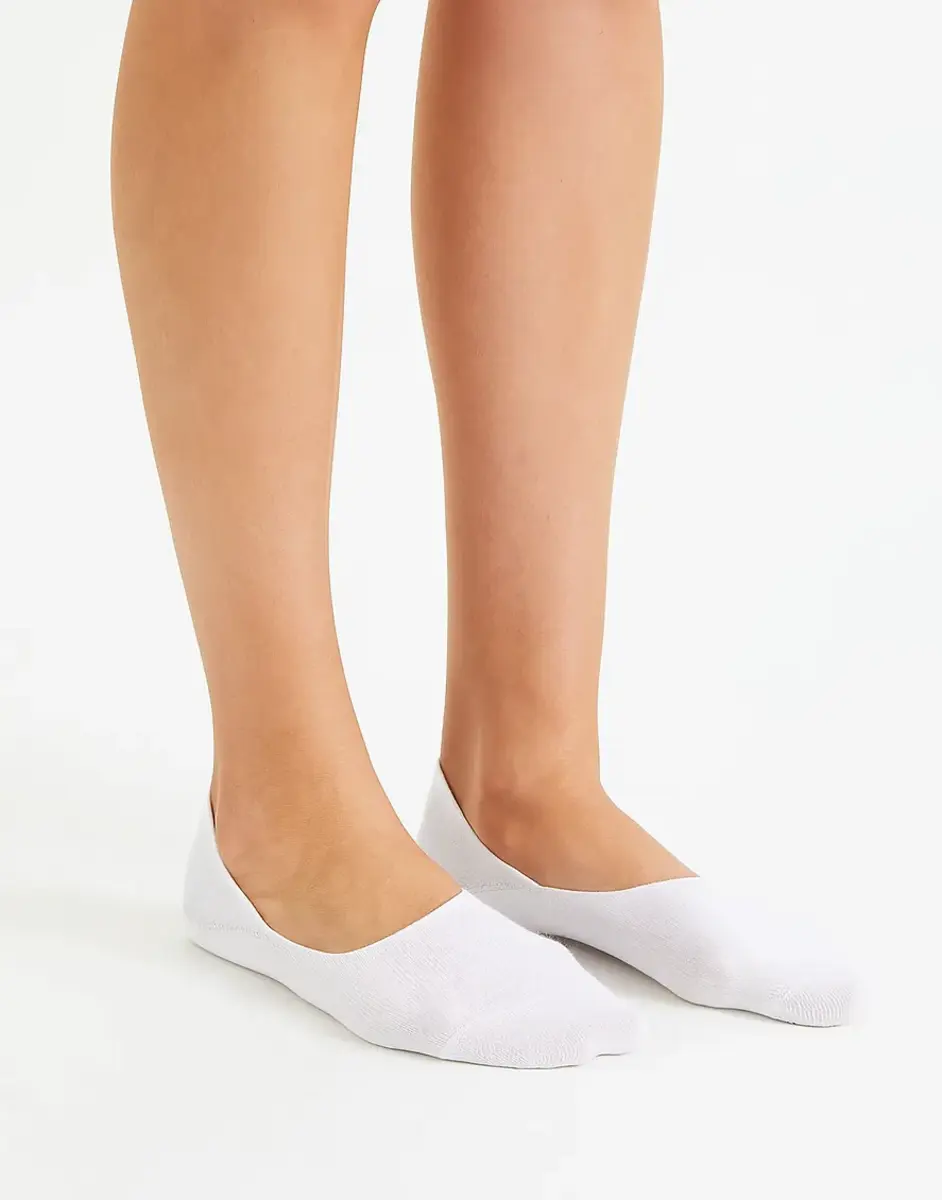 Apollo 3-paar No Show lage sneaker sokken - Footies kousenvoetjes