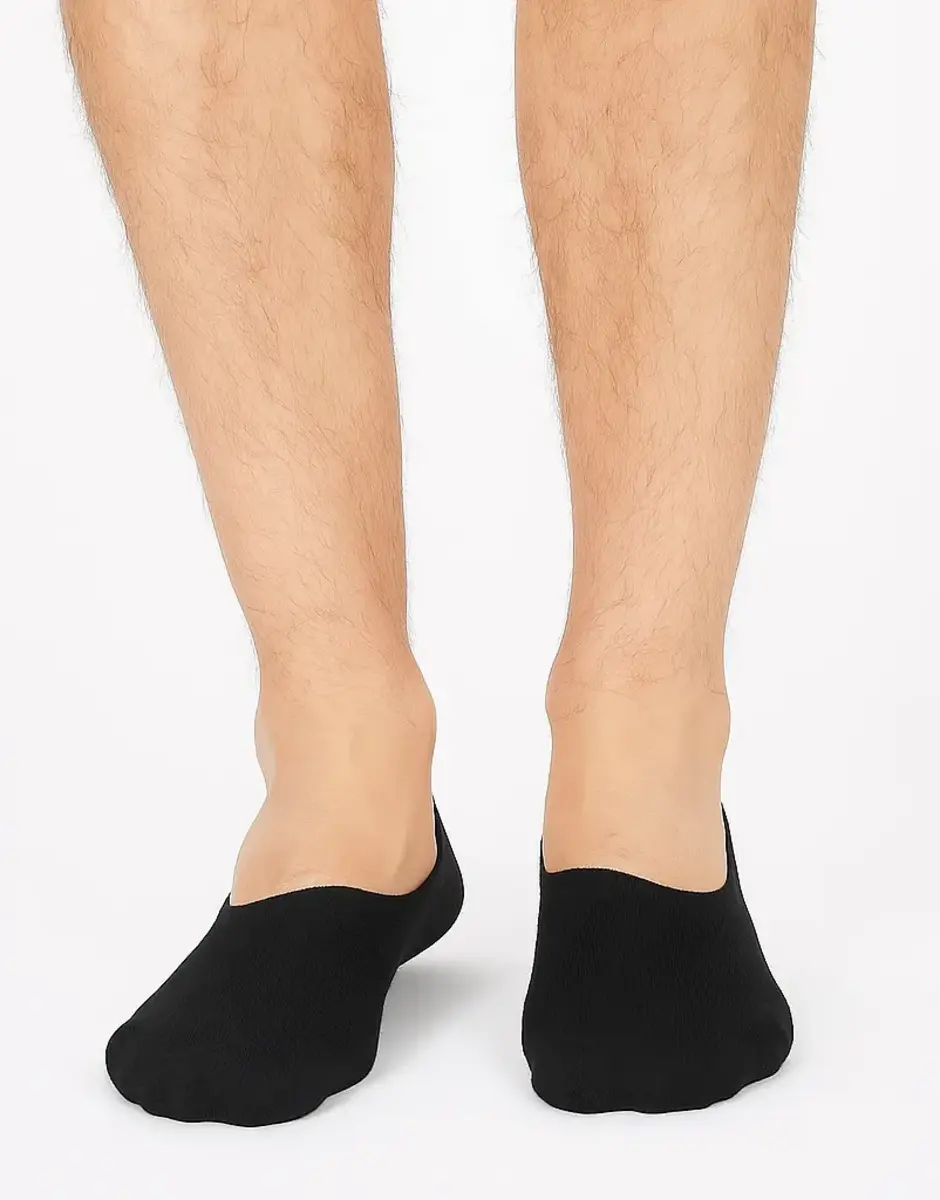 Bamboo Basics 3-paar footies sokken Jamie - Lage enkelsokken - Bamboe kousenvoetjes met antislip