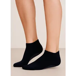 Basset Dames Yoga sok met antislip - Sneaker pilates sokken - Grip sokken