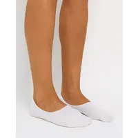 Pieces 4-paar invisible footies sneaker sokken Pieces 4-paar invisible footies sneaker sokken