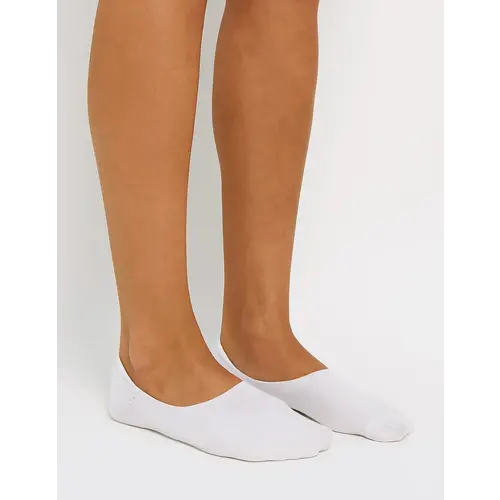 Pieces 4-paar invisible footies sneaker sokken Pieces 4-paar invisible footies sneaker sokken