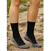 FALKE Dames Wandelsokken TK2 Cool Explore - Anti zweet wandelsokken - Hiking sokken - Zwart