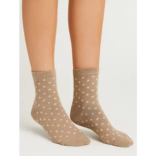 Pieces dames sokken 1-pack - Dots - onesize Pieces dames sokken 1-pack - Dots - onesize