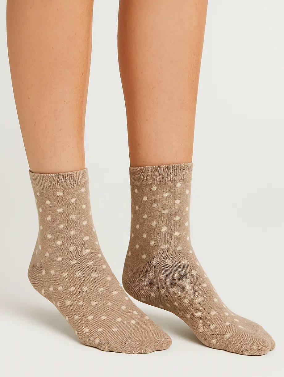 Pieces dames sokken 1-pack - Dots - onesize