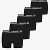 Head  5-pak Heren Boxershorts - Zwart - Multipack heren onderbroeken katoen