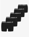 Head  5-pak Heren Boxershorts - Zwart - Multipack heren onderbroeken katoen