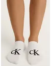 Calvin Klein 2-paar sneakersokken - Logo monogram - Katoenen enkelsokken
