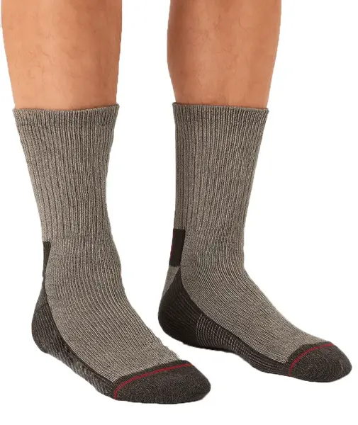 Teckel 2-paar unisex wollen sokken - Thermo - Wollen sokken met badstof zool - Thermosokken heren en dames