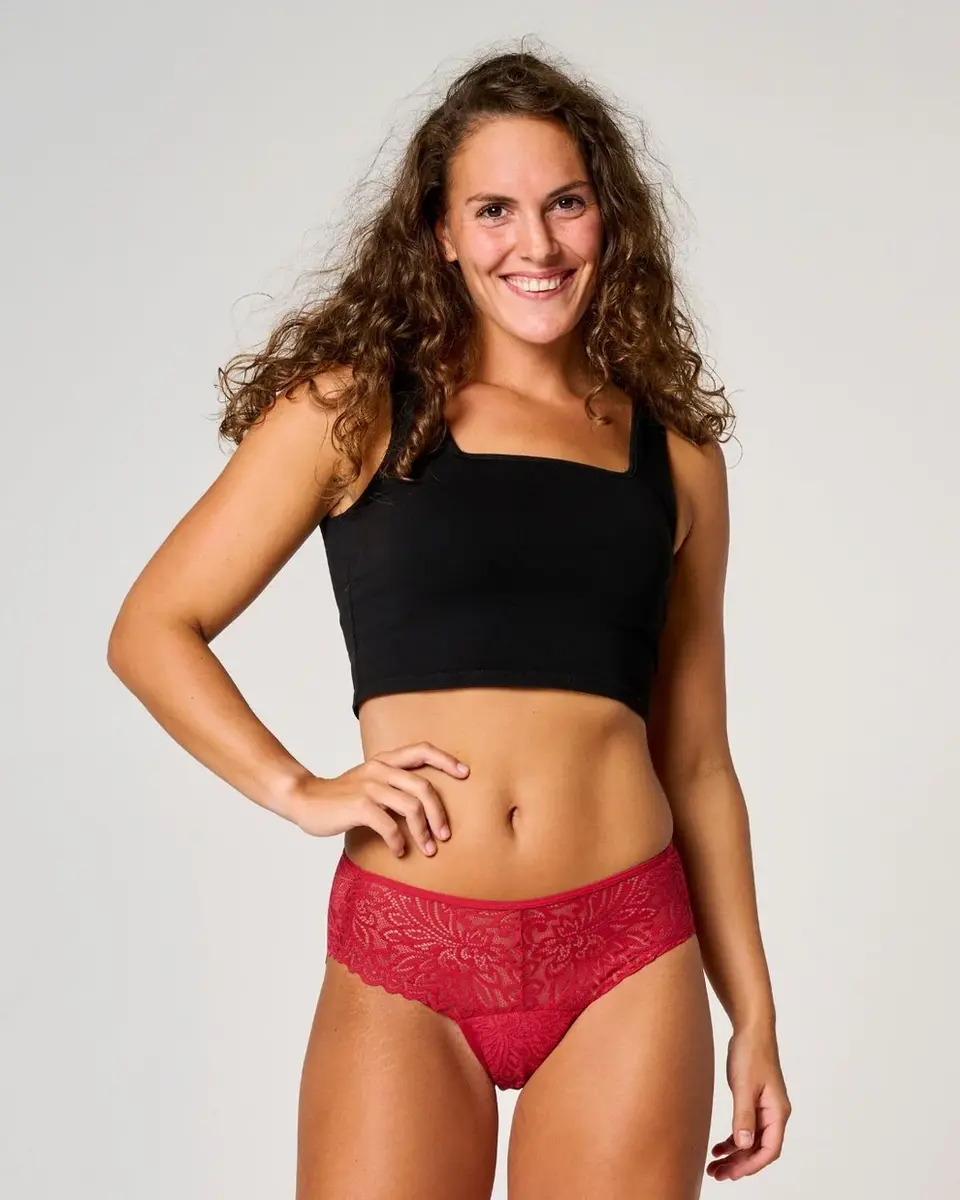 Moodies incontinentie kanten dames hipster - Lace everyday hipster