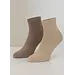 Boru Bamboo 2-pak quarter sokken - Bamboe enkelsokken voor dames en heren - Huidskleur