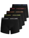 Jack & Jones 5-Pack heren boxershorts - Black Friday - Zwarte heren onderbroeken - Katoenen mannen ondergoed