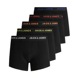 Jack & Jones 5-Pack heren boxershorts - Black Friday - Zwarte heren onderbroeken - Katoenen mannen ondergoed Jack & Jones 5-Pack heren boxershorts - Black Friday - Zwarte heren onderbroeken - Katoenen mannen ondergoed