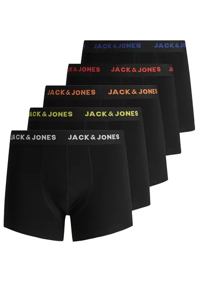 Jack & Jones 5-Pack heren boxershorts - Black Friday Jack & Jones 5-Pack heren boxershorts - Black Friday