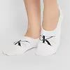 Calvin Klein 2-paar Footie High cut dames sokken - Logo monogram