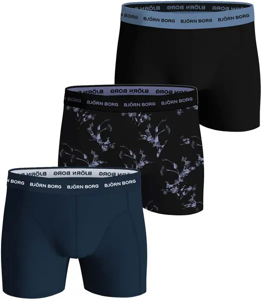 Bjorn Borg Cotton Stretch - 3-pack heren boxershort - Core katoenen heren onderbroeken Bjorn Borg Cotton Stretch - 3-pack heren boxershort - Core katoenen heren onderbroeken