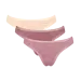 Sloggi 3-pack Go Crush string dames - Oudroze