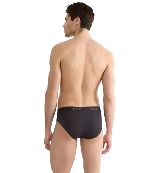 Sloggi 2-pak Midi/Brief heren slips - SLG Base Sloggi 2-pak Midi/Brief heren slips - SLG Base