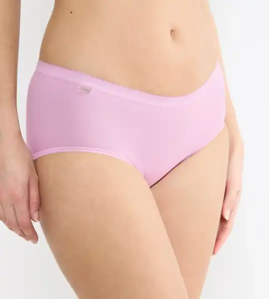 Sloggi 4-pack dames Basic Midi slips - Pink combi