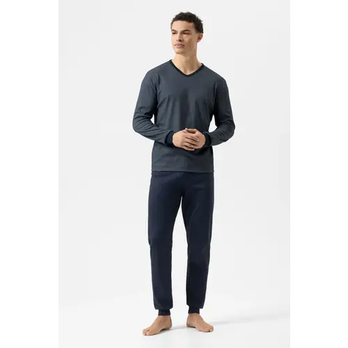 Mey heren pyjama Katoen - Bennison Mey heren pyjama Katoen - Bennison