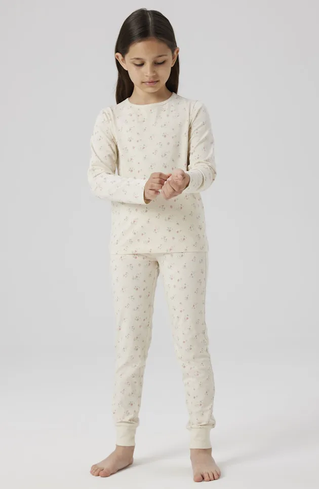 Name it kinder-meisjes pyjama katoen - Flower