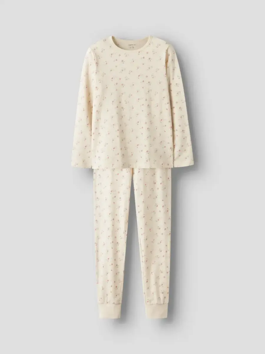 Name it kinder-meisjes pyjama katoen - Flower