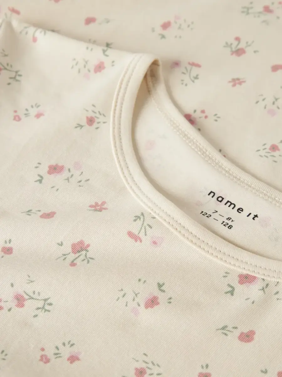 Name it kinder-meisjes pyjama katoen - Flower