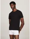 Tommy Hilfiger 3-pak Heren Katoenen T-Shirt V-hals  - Basic ondershirts korte mouw - Ronde hals - Copy