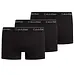 Calvin Klein 3-Pack Trunks heren - Cotton Classic - Calvin klein ondergoed heren - Modern Cotton - Katoenen mannen onderbroeken - Calvin klein onderbroek - Zwart