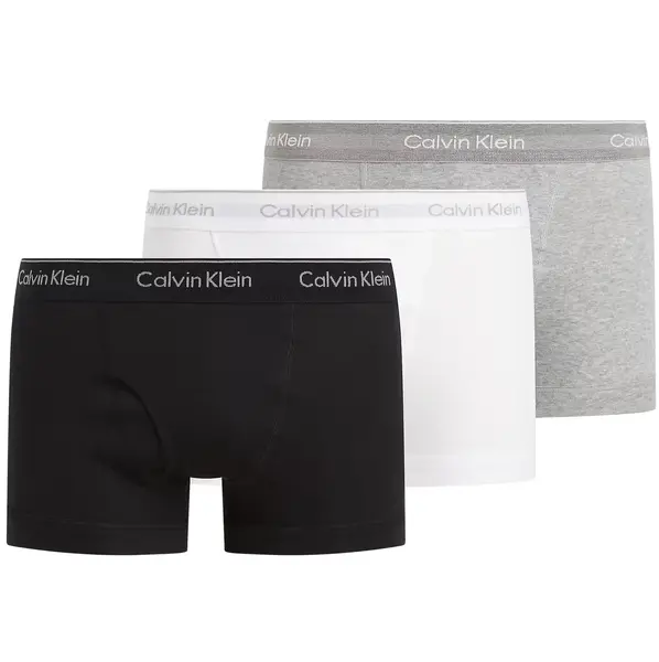 Calvin Klein 3-Pack Trunks heren - Cotton Classic - Calvin klein ondergoed heren - Modern Cotton - Katoenen mannen onderbroeken - Calvin klein onderbroek Calvin Klein 3-Pack Trunks heren - Cotton Classic - Calvin klein ondergoed heren - Modern Cotton - Katoenen mannen onderbroeken - Calvin klein onderbroek