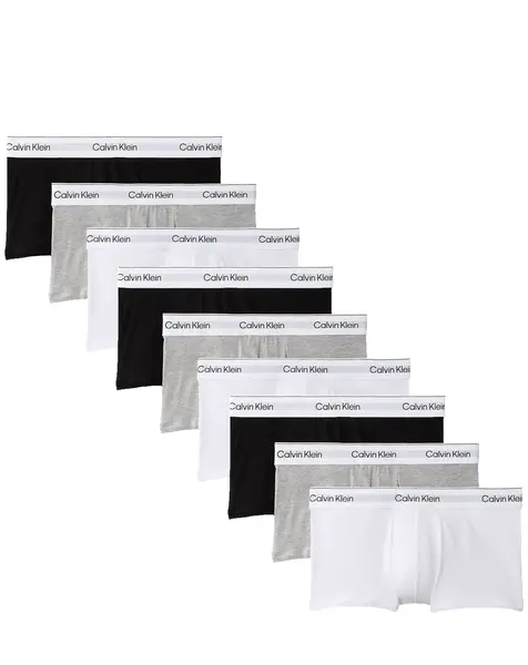 Calvin Klein 9-Pack Low Rise Trunks - Lage Boxershorts - Multipack - Voordeelverpakking