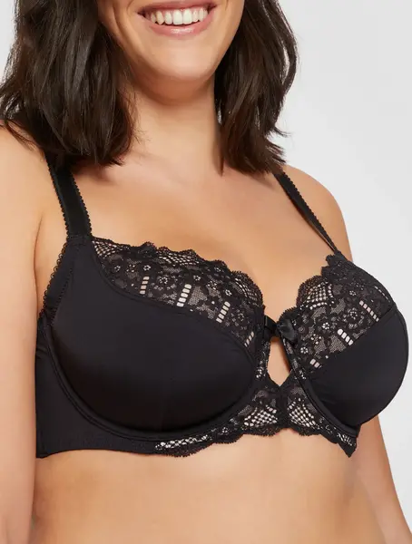 Dorina kanten bh zonder vulling - Celine - Stevige bh zonder vulling - Grote maten Dorina kanten bh zonder vulling - Celine - Stevige bh zonder vulling - Grote maten