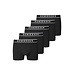 Schiesser 5-pack heren boxershort 95/5 - Zwart - Zwart