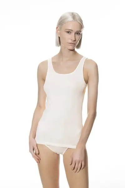 Mey Emotion - Viscose dames hemd brede band - Vrouwen singlet - Naadloos comfortabel onderhemd Mey Emotion - Viscose dames hemd brede band - Vrouwen singlet - Naadloos comfortabel onderhemd