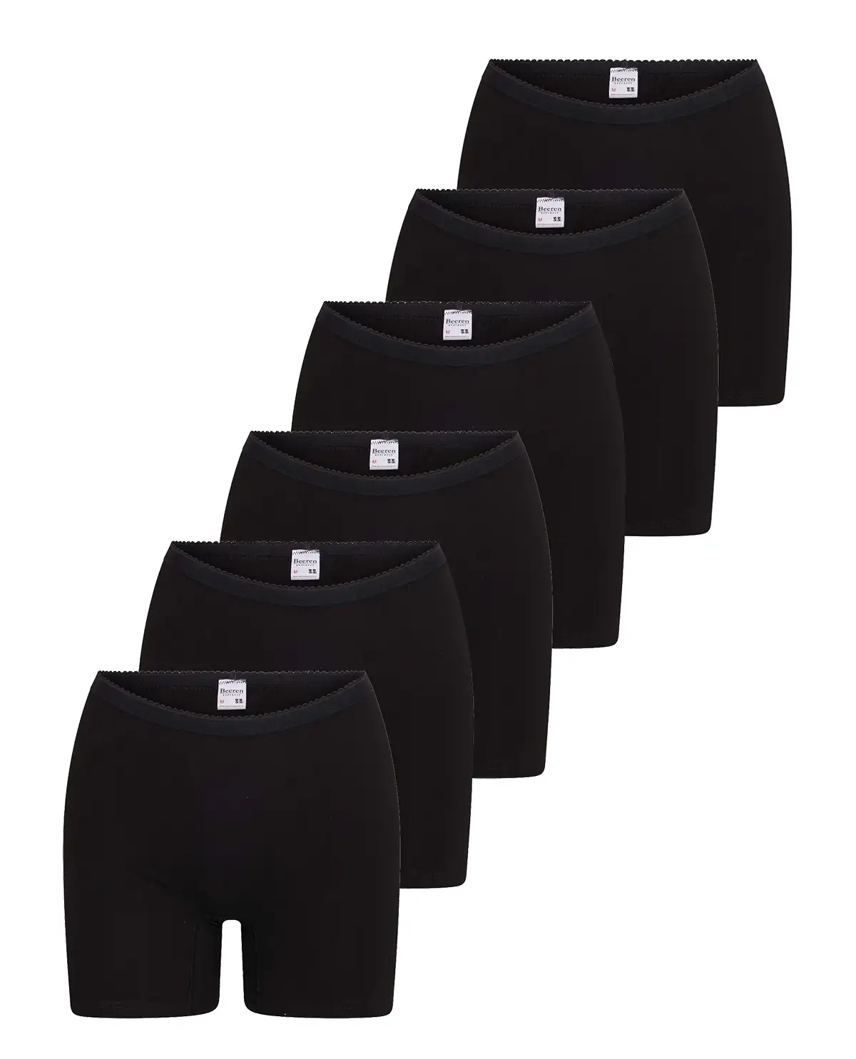 Beeren 6-pak dames Boxershort Softly - lange pijpjes