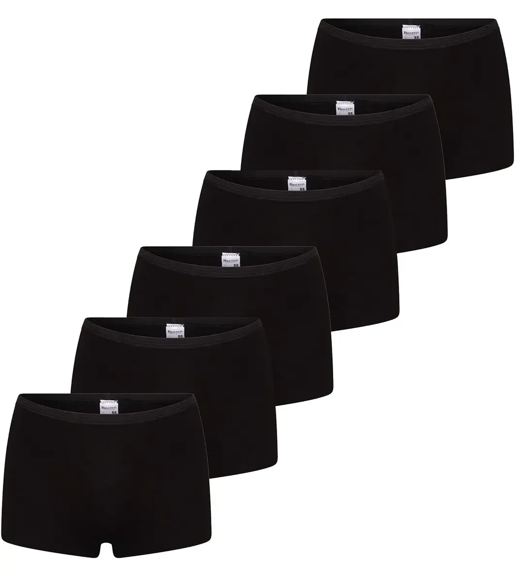Beeren 6-pack Comfort dames boxershort katoen - Voordeelverpakking - Aanbieding - Multipack