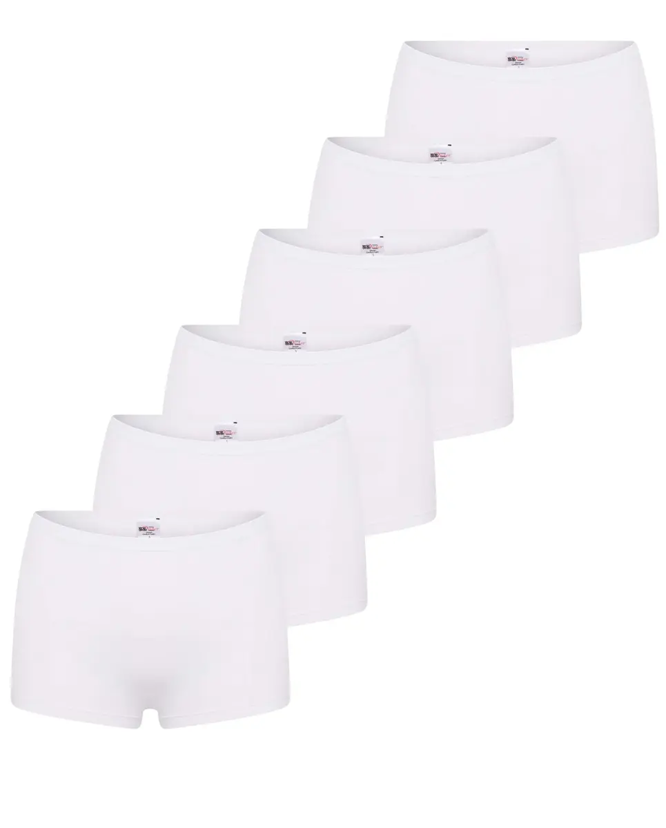 Beeren 6-pack Comfort dames boxershort katoen - Voordeelverpakking - Aanbieding - Multipack