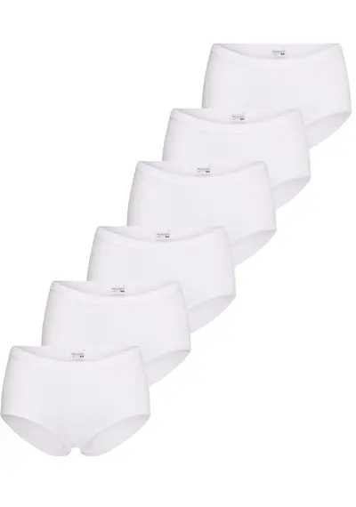 Beeren 6-pak dames heupslips comfort - Badstof kruisje Beeren 6-pak dames heupslips comfort - Badstof kruisje