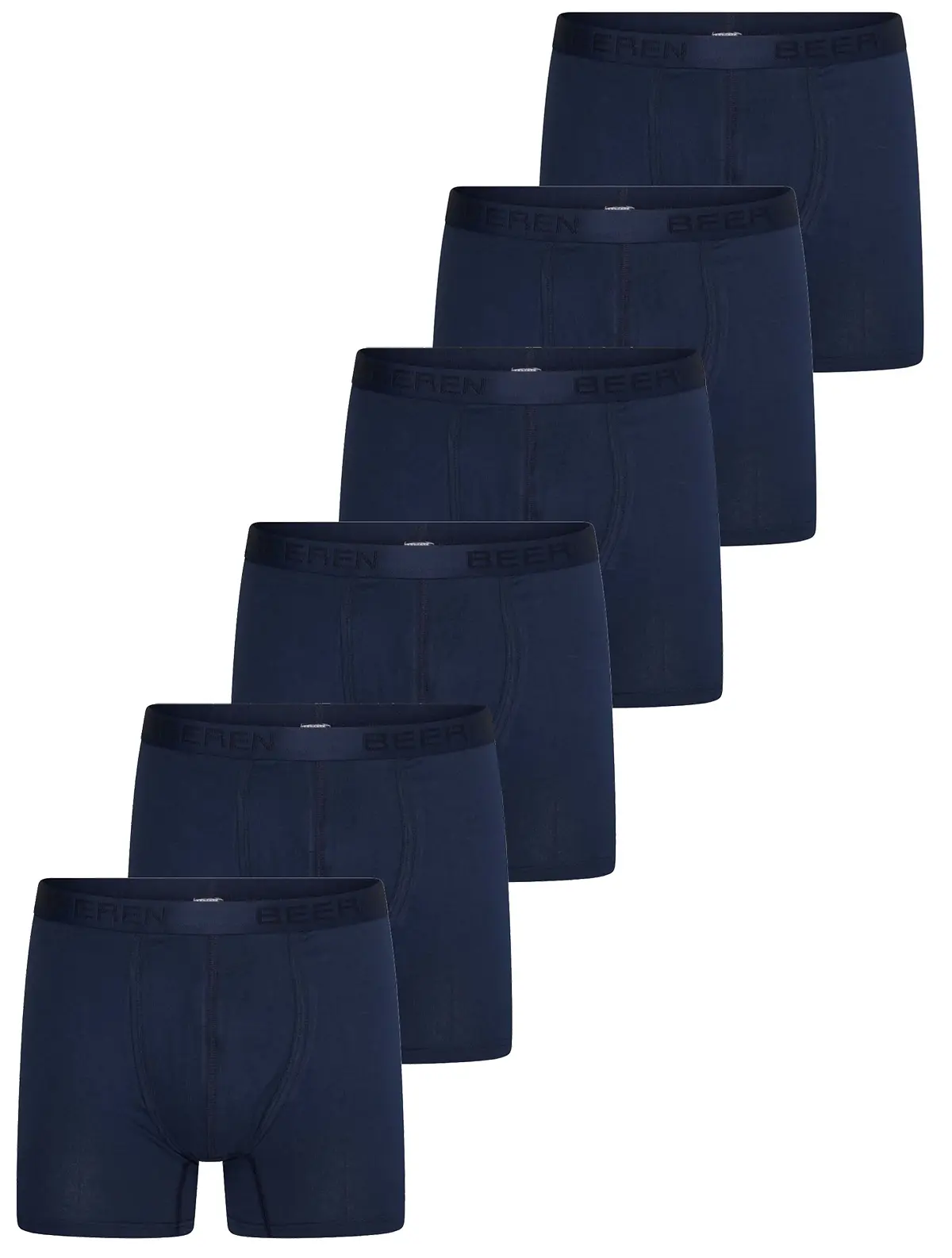 Beeren heren Dylan 6-pak boxershorts met gulp - Katoen