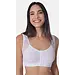 Sassa Mode voorsluiting soft BH 10878 - Zonder vulling - Senioren bh - Wit